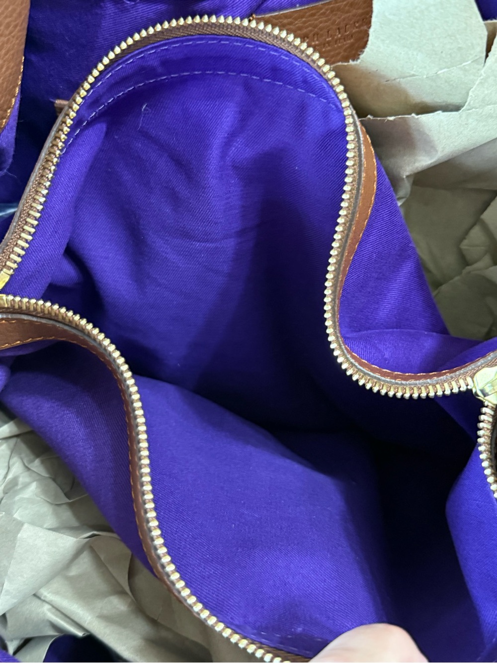 Ralph Lauren Collection Calfskin Leather Stirrup Tote - Picture 11 of 17